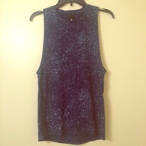 Adidas spackle paint tank top